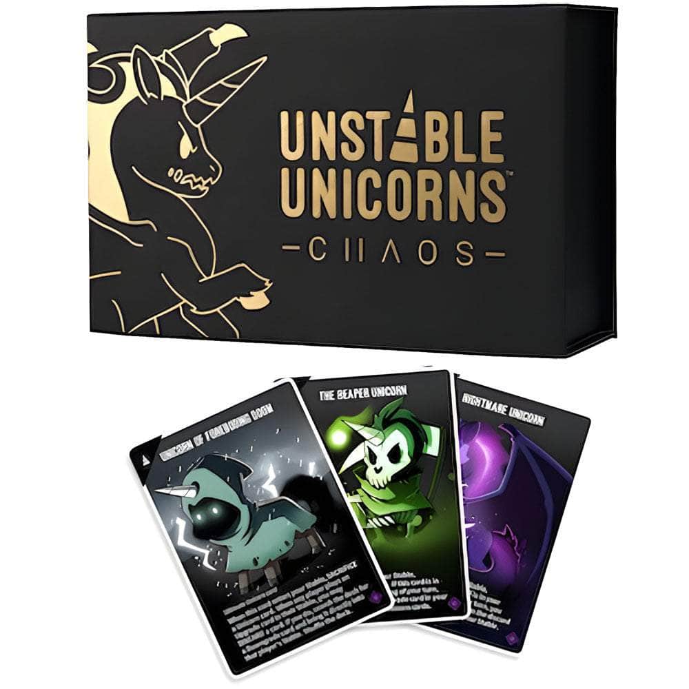 unicorns ที่ไม่แน่นอน: Chaos (Kickstarter Pre-order พิเศษ) เกมการ์ด Kickstarter เกมที่ไม่แน่นอน KS001585A