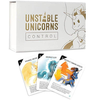unicorns ที่ไม่แน่นอน: การควบคุม (Kickstarter Pre-order พิเศษ) เกมการ์ด Kickstarter เกมที่ไม่แน่นอน KS001586A