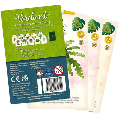 Verdant: Card Game Plus Potless Plants Mini-Expansion (Kickstarter Pre-Order Special) Kickstarter Card Game Flatout Games 729220071392 KS001187A