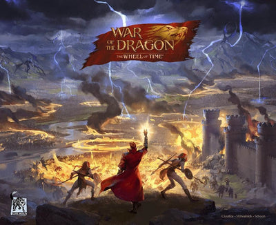 War of The Dragon: The Wheel of Time The One Power Edition Plus Component Upgrade Pack (Kickstarter Pre-Order Special) Kickstarter Board Game Dire Wolf KS002286A