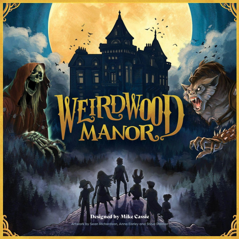 Weirdwood Manor: Deluxe Edition (Kickstarter Preder Tilaus Special) Kickstarter Board Game Greyridge Games KS001479a