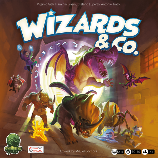 Wizards & Co.: Core Board Game Kickstarter Board Game - The Game Steward