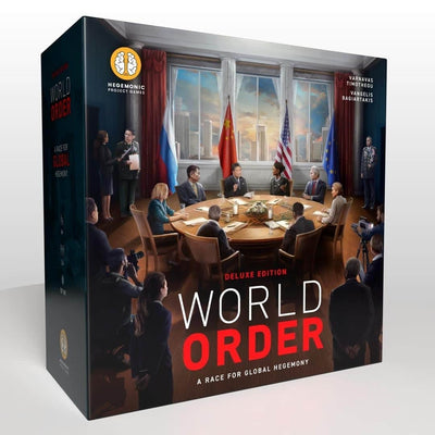 Porządek świata: Global Hegemon All-In Pledge (specjalne zamówienie w przedsprzedaży na Kickstarterze) Gra planszowa na Kickstarterze Hegemonic Project KS001933A