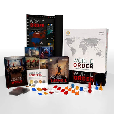 Orden mundial: Global Hegemon All-In Pledge (especial de reserva de Kickstarter) Juego de mesa Kickstarter Proyecto Hegemónico KS001933A