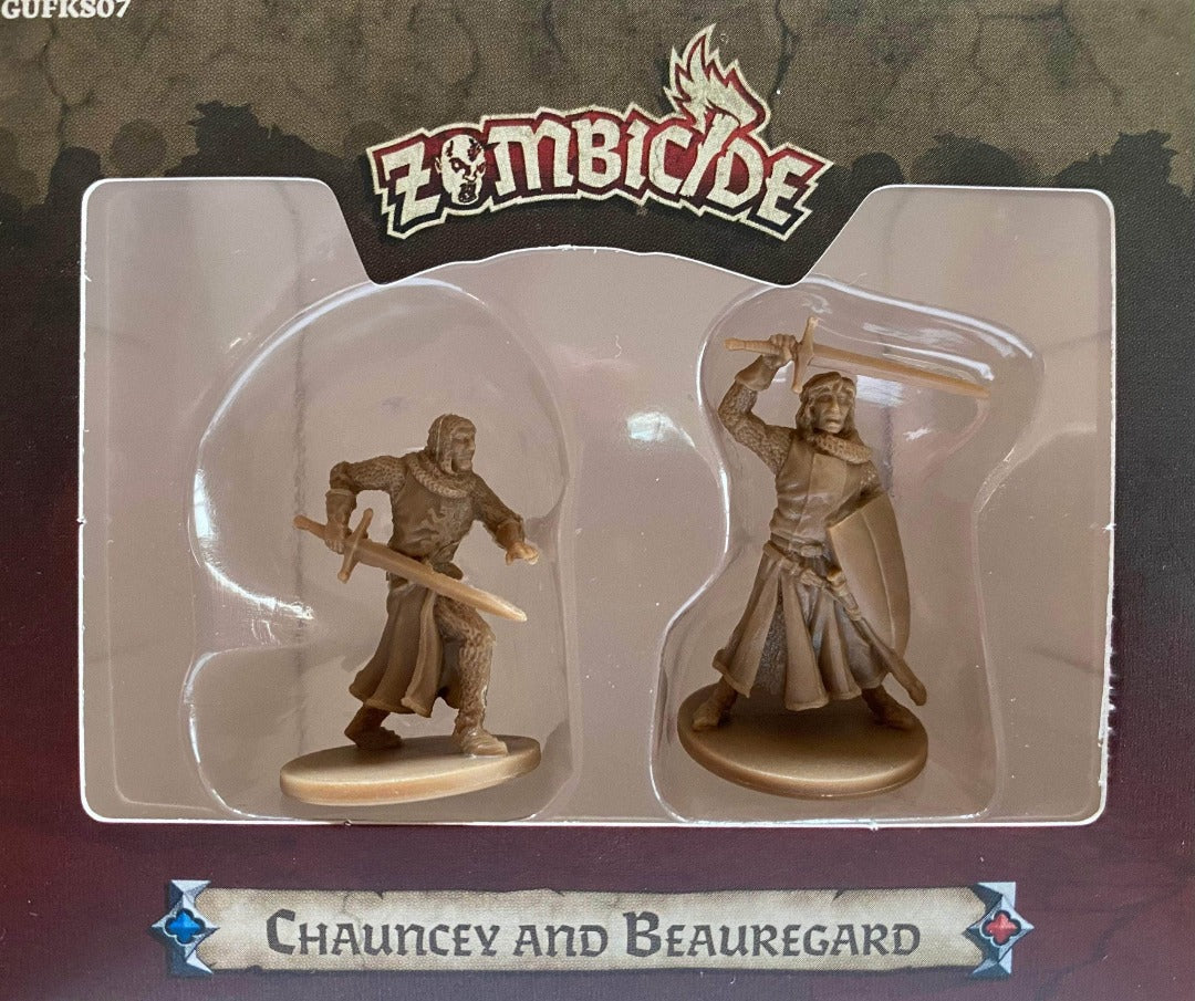 Zombicide: Black Plague Chauncey & Beauregard (Kickstarter Pre-order พิเศษ) การขยายเกมบอร์ด Kickstarter CMON KS001725A