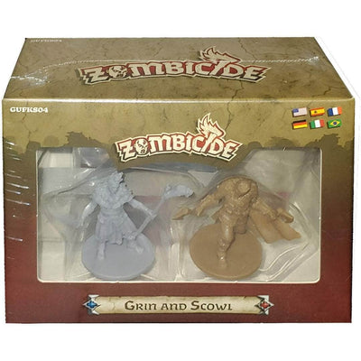 Zombicide: Black Plague Grin &amp; Scowl (Kickstarter pre-order Special) Kickstarter Board Game Expansion CMON KS001727A