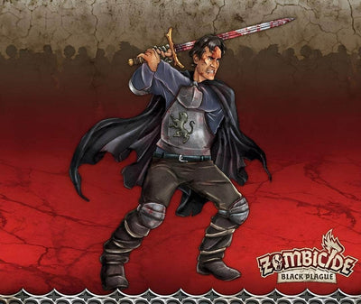 Zombicide: Black Plague Troy &amp; Evil Troy (طلب مسبق خاص لـ Kickstarter) توسيع لعبة Kickstarter Board CMON KS001730A