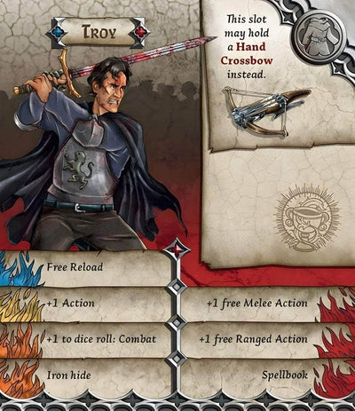Zombicide: Black Plague Troy & Evil Troy (Kickstarter Pre-Order Special) Expansión del juego de mesa de Kickstarter CMON KS001730A