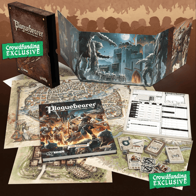 Zombicide: Dead Men Tales Plaguebearer RPG (Kickstarter Pre-Order Special) Kickstarter Role Playing Game Asmodee KS002346A
