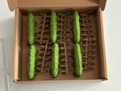 Zombicide: Green Horde 3D Plastic Obstacles (Kickstarter Pre-Order Special) Kickstarter Board Game Accessory CMON KS001734A