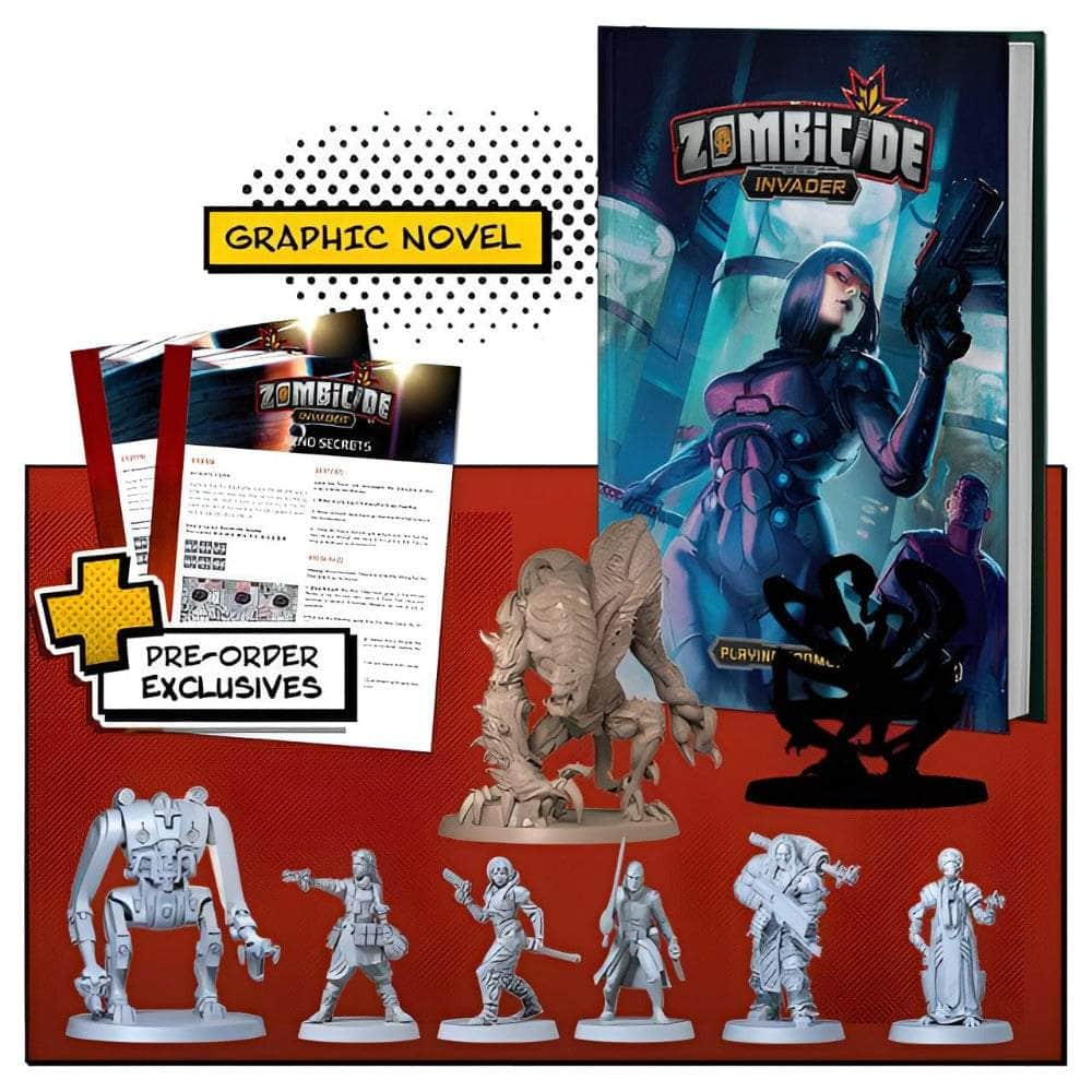 ゾンビサイド：侵略者 CMON Comics Vol。 2 Prometheus Plus Promos Bundle（Kickstarter Pre-Order Special）Kickstarterボードゲームサプリメントをプレイする CMON KS001461A