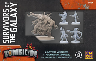 Zombicide: Invader Survivors of the Galaxy (Retail Pre-Order Edition) Retail Board Game Expansion CMON KS001741A