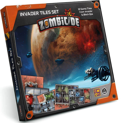 Zombicid: Invader Tiles Set (Kickstarter förbeställning Special) Kickstarter Board Game SPAILT CMON KS001180A