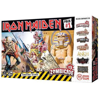 Zombicida: Iron Maiden Pack #1 (Retail Pre-Order Edition) Expansion Game Board CMON KS001742A