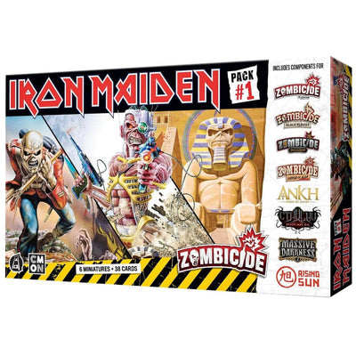 Zombide: Iron Maiden Pack #1 (vähittäiskaupan ennakkotilaus) vähittäiskaupan lautapelin laajennus CMON KS001742a