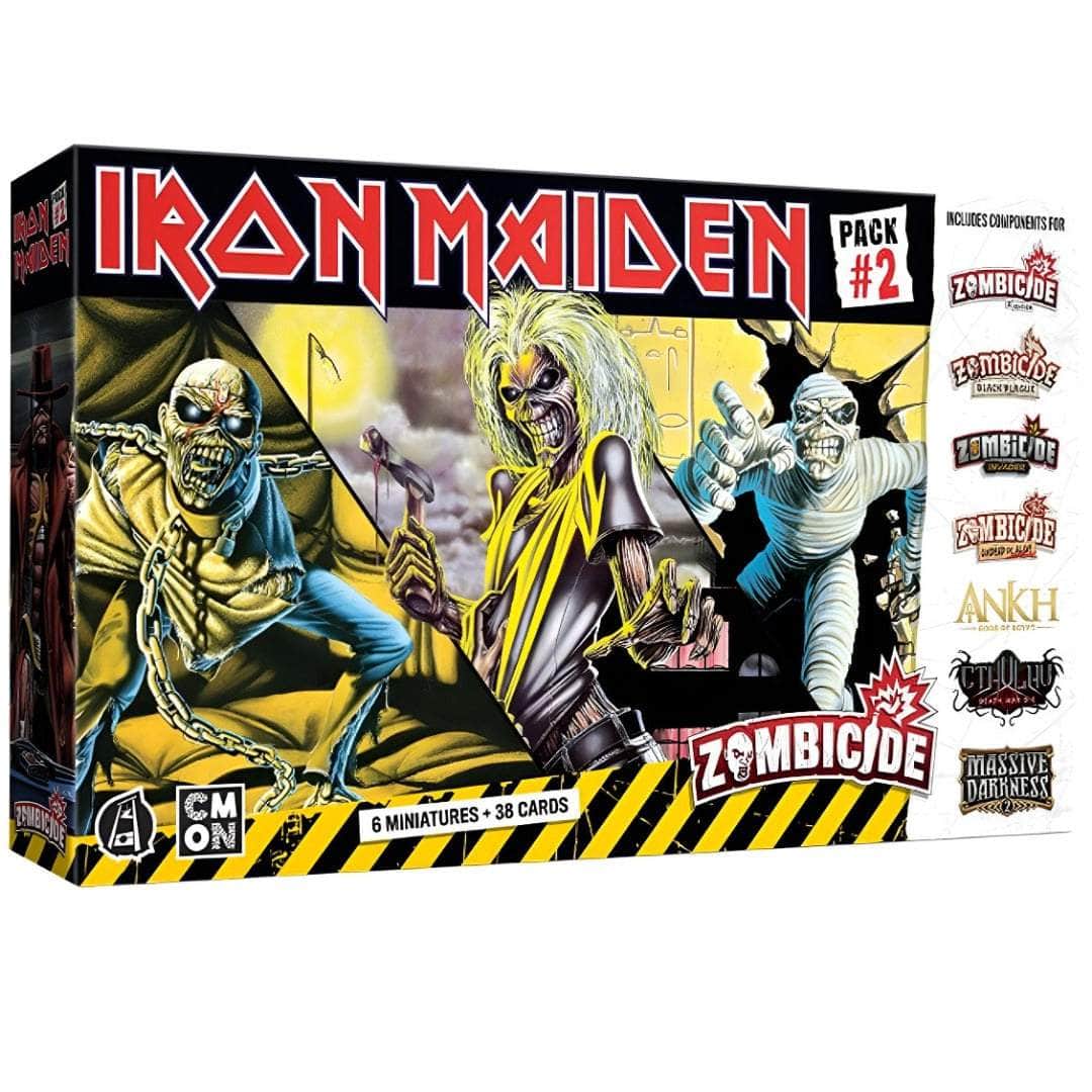 Zombicide: Iron Maiden Pack #2 (การสั่งซื้อล่วงหน้าฉบับร้านค้าปลีก) การขยายเกมกระดานขายปลีก CMON KS001743A