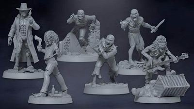 Zombicide: Iron Maiden Pack # 2 (édition de précommande de vente au détail) Extension du jeu de vente au détail CMON KS001743A