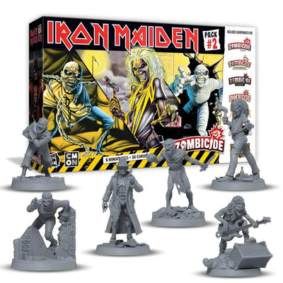 Zombicide: Iron Maiden Pack # 2 (édition de précommande de vente au détail) Extension du jeu de vente au détail CMON KS001743A