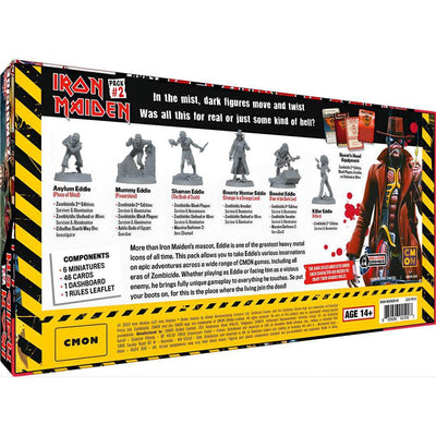 Zombicide: Iron Maiden Pack # 2 (édition de précommande de vente au détail) Extension du jeu de vente au détail CMON KS001743A