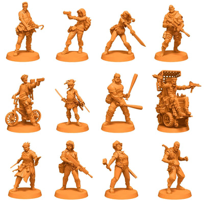 Zombicide: Second Edition Chronicles Survivor Set uitbreiding plus Nico (Kickstarter Pre-Order Special) Kickstarter Board Game Expansion CMON KS000781L