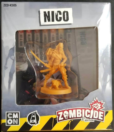 ZOMBICTION : Second Edition Chronicles Survivor Set Expansion Plus NICO (킥 스타터 선주문 특별) 킥 스타터 보드 게임 확장 CMON KS000781L