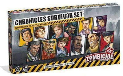 Zombicid: Második kiadás Krónikák Survivor Set Expansion (kiskereskedelmi előrendelés speciális) Kickstarter társasjáték-bővítés CMON KS001762A