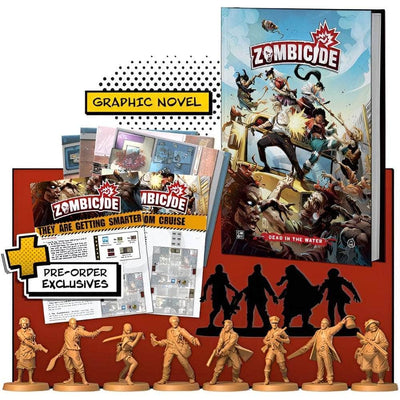 Zombicida: segunda edição CMON Comics vol. 2 mortos no pacote de promoções da água mais CMON KS001462A