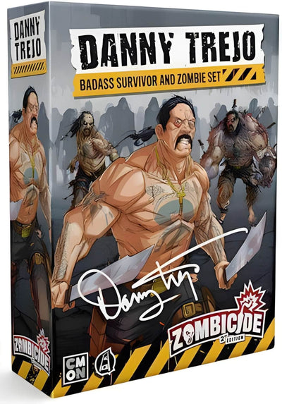 Zombicide: Second Edition Danny Trejo Set Expansion (Kickstarter Special) Kickstarter Board Game Expansion CMON 889696011558 KS000781M