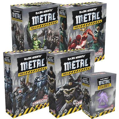Zombicide: Second Edition Dark Nights Metal Packs Pakiety (Kickstarter w przedsprzedaży Special) Kickstarter Expansion CMON KS001953A