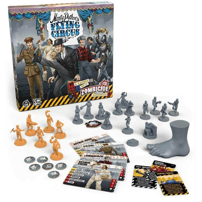 Zombicid: Anden udgave Monty Pythons Flying Circus Character Pack Expansion (Retail Pre-Order Edition) Retail Board Game Expansion CMON KS001508A
