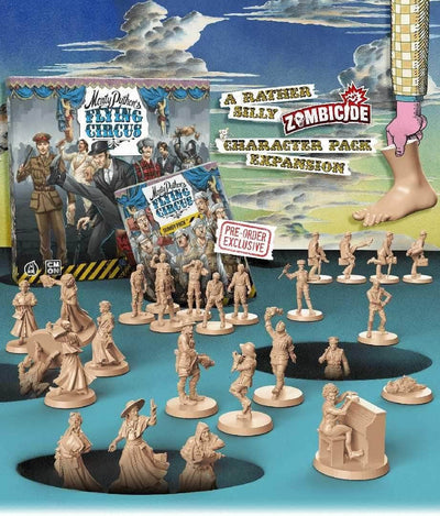 Zombicid: Anden udgave Monty Pythons Flying Circus Character Pack Expansion (Retail Pre-Order Edition) Retail Board Game Expansion CMON KS001508A