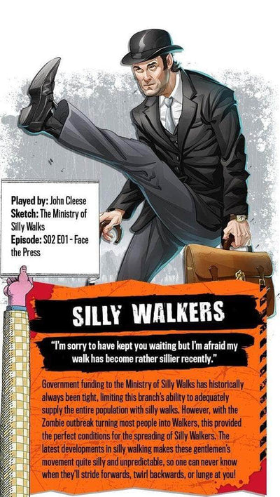 Zombicid: Anden udgave Monty Pythons Flying Circus Character Pack Expansion (Retail Pre-Order Edition) Retail Board Game Expansion CMON KS001508A