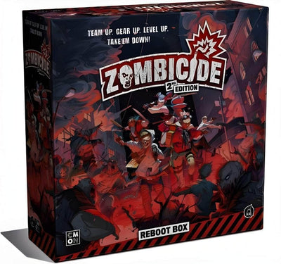 Zombicida: Segunda edição Reboot Box (Kickstarter pré-encomenda especial) Expansão do jogo de tabuleiro Kickstarter CMON KS001750A