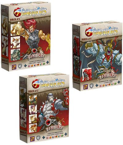 Zombicide: Second Edition Thundercats Pack Back Bundle (Kickstarter Predorder Special) التوسع في لعبة Kickstarter Board Game CMON KS001956A