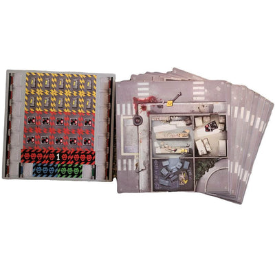 Zombicide: Second Edition Tile Set (Kickstarter Pre-order พิเศษ) อุปกรณ์เสริมเกมบอร์ด Kickstarter CMON KS001753A