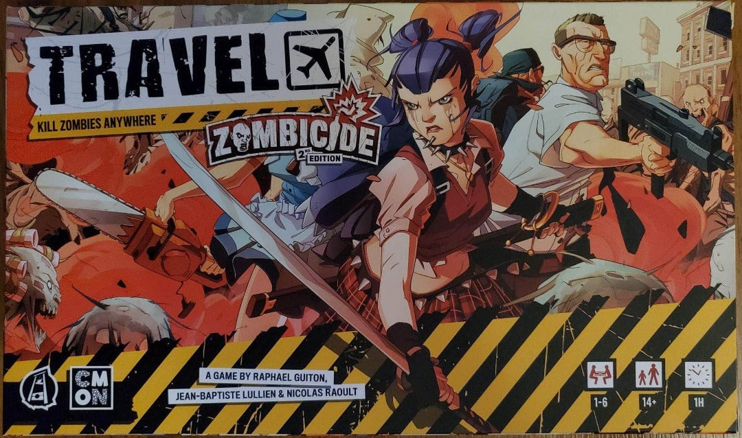Zombizide: zweite Ausgabe Travel Zombicide (Kickstarter Vorbestellungsspezialitäten) Kickstarter-Brettspiel CMON KS001754a