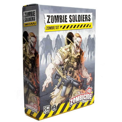 Zombicide: الإصدار الثاني من مجموعة Zombie Soldiers (طلب خاص لطلب مسبق من Kickstarter) ملحق لعبة Kickstarter Board CMON KS001756A