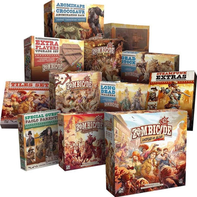 Zombicide: Undead o Alive Full Steam todo en compromiso extendido (Kickstarter Pre-pedido Especial) Juego de mesa de Kickstarter CMON 889696013538 KS000781P