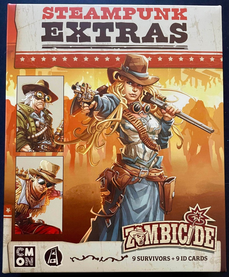 Zombicide: Undead Or Alive Gears and Guns Steampunk Extras (Kickstarter Pre-Order Special) Kickstarter Board Game Expansion CMON KS001759A