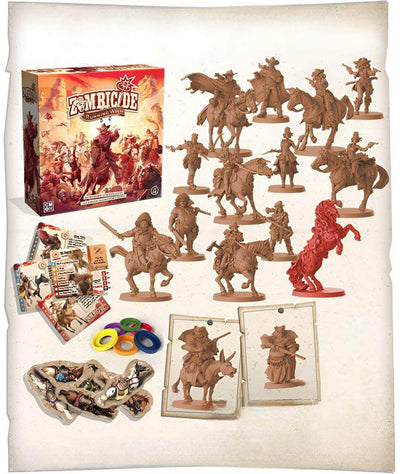 Zombicida: mortos-vivos ou vivos correndo pacote selvagem mais a irmã da temperança Survivor (Kickstarter pré-encomenda especial) expansão do jogo de tabuleiro Kickstarter CMON 889696013590 KS000781W