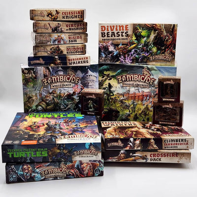 Zombicide: White Death Avalanche Pledge Bundle (Kickstarter Special) لعبة Kickstarter Board CMON KS001464A