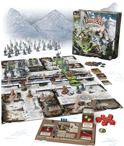 Zombicide: White Death Frozen Fortress Pledge Bundle (Kickstarter Pre-Order Special) Kickstarter Board Game CMON KS001465A