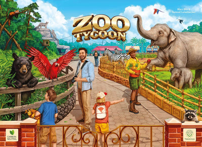 Állatkert Tycoon: All-in Pledge (Kickstarter Pre-Orans Special) Kickstarter társasjáték Treecer KS001935A