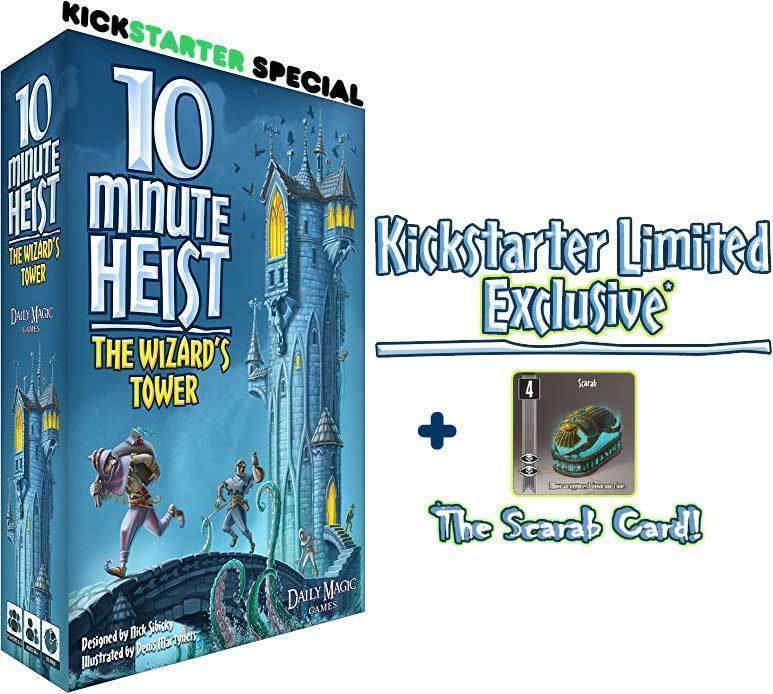 10 minuutin heist: Wizard's Tower (Kickstarter Special) Kickstarter Board Game Chronicle Games