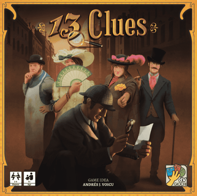 13 Clues Retail Board Game CMON Limited, dV Giochi Gigamic