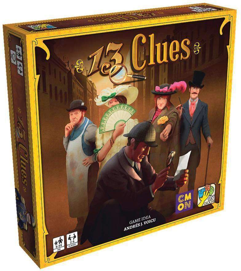 13 Clues Retail Board Game CMON Limited, dV Giochi Gigamic