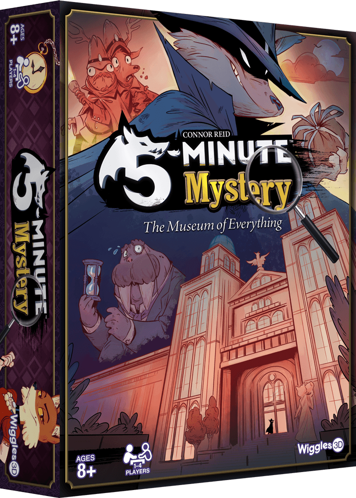 Mistério de 5 minutos: Promoção da edição Mastermind (Kickstarter Special) jogo de tabuleiro Kickstarter Wiggles 3D 0824284500212 KS800655A