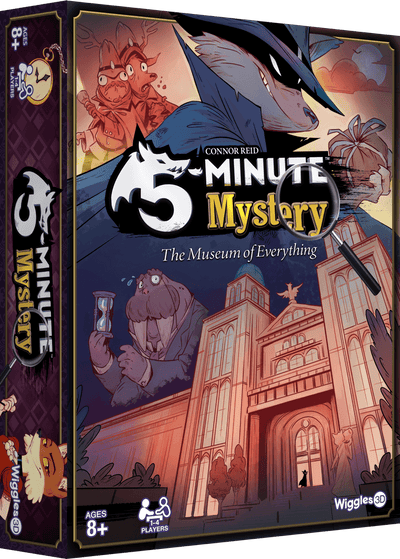5-Minute Mystery: Mastermind Edition Pledge (Kickstarter Special) Kickstarter Board Game Wiggles 3D 0824284500212 KS800655A
