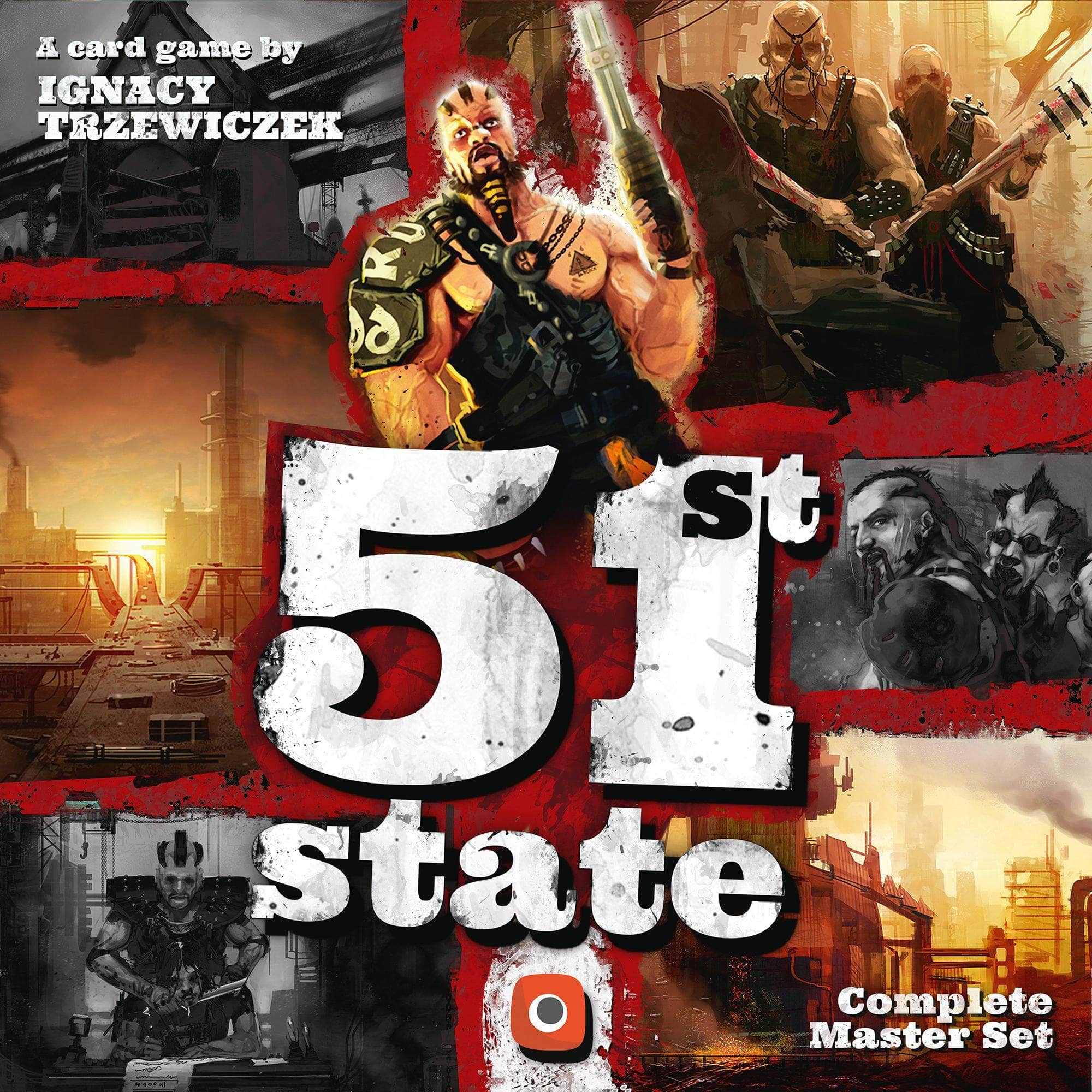 51st State: Master Set Retail Board Game Portal Games, Edge Entertainment KS800487A