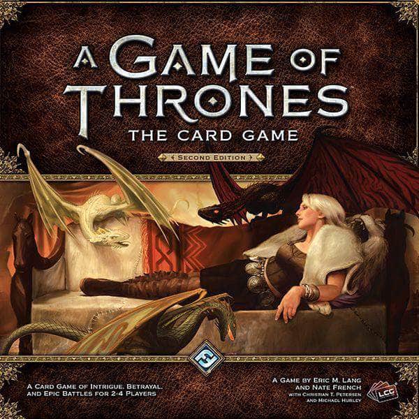 A Game Of Thrones: The Card Game (Second Edition) (Retail Edition) Game de tabuleiro de varejo Fantasy Flight Games KS800440A